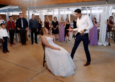 Click to watch the wedding highlight video at Creekside Terrace by Wedgewood in Colorado Springs for Jennifers wedding. Filmed by Storybook Weddings by Jeremiah