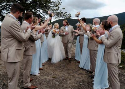 Elopement videographer videography small wedding