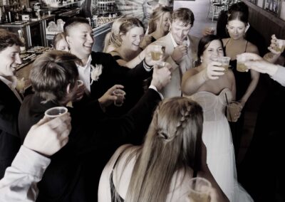Wedding Videographer Colorado Springs Reception Party Drinking