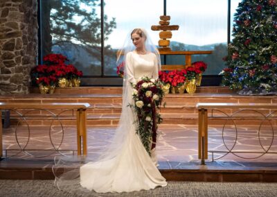 Christmas Wedding photos and videos by videographer jeremiah storybook weddings