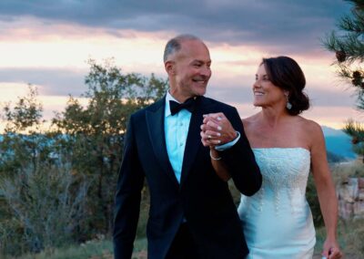 older couple middle age wedding sanctuary golf course wedding videographer photographer